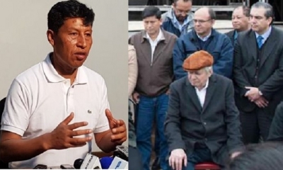 Senador Edwin Rodríguez, Percy Fernández y algunos Ministros/Foto. Kandire