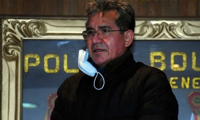 Maximiliano Dávila, exjefe de la Felcn, detenido/Foto: APG Noticias