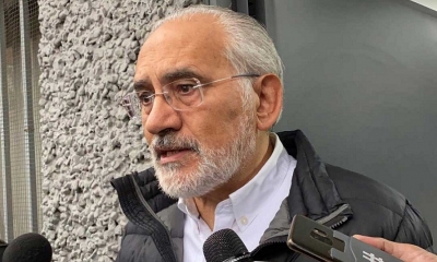 El candidato de Comunidad Ciudadana, Carlos Mesa
