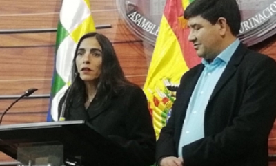 Gabriela Montaño y Milton Barón/Foto. RRSS