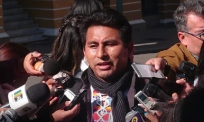  Gualberto Arispe, secretario de Comunicación del MAS/Foto. RRSS