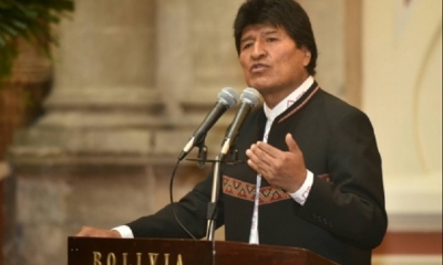 El presidente Evo Morales afirmó el martes que la masiva asistencia al festejo por el 