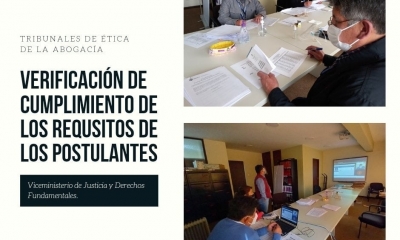 Tribunal de ética, abogacía.  
