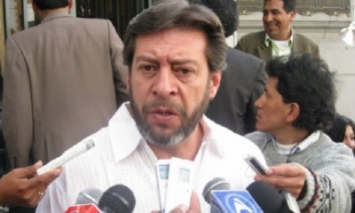 El exsenador del Movimiento Al Socialismo (MAS), Adolfo Mendoza