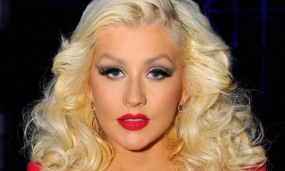 La cantante estadounidense Christina Aguilera