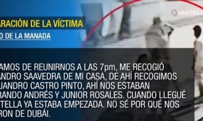 La madre denunció que desaparecieron varias pruebas/Foto. Captura de pantalla