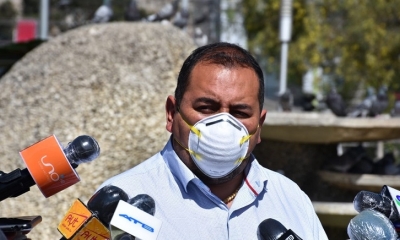 El viceministro de Seguridad Ciudadana, Wilson Santamaría