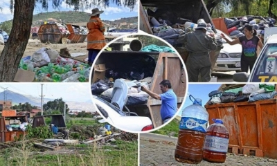 Puntos verdes ubicados en diferentes zonas de la ciudad de Cochabamba