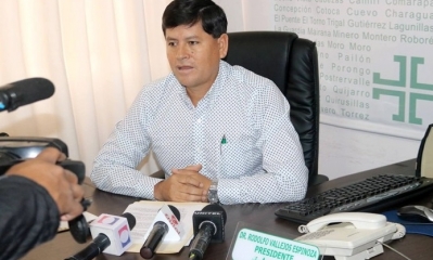 Rodolfo Vallejos, presidente de la Asociación de Municipios de Santa Cruz (Amdecruz). Foto: Internet