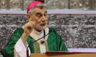 Monseñor Sergio Gualberti, arzobispo de Santa Cruz. Foto/RRSS