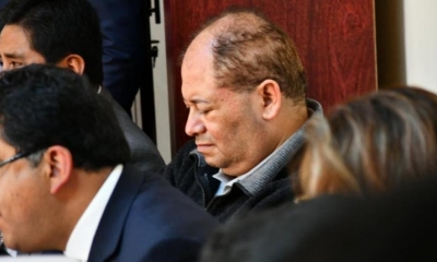 El exministro de Gobierno en la audiencia. | APG