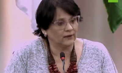 Damares Alves, ministra de la Mujer de Brasil/Foto. Captura de pantalla