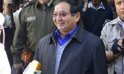 Lino Condori, exgobernador de Tarija/Foto. RRSS