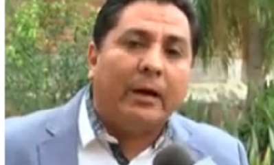 Moisés Salces, alcalde de San Ignacio de Velasco/Foto. Captura de pantalla 