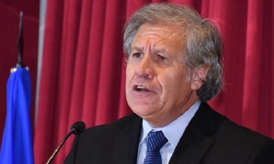 El secretario general de la Organización de los Estados Americanos (OEA), Luis Almagro