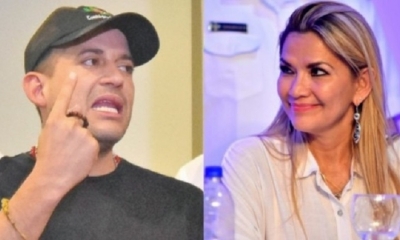 Luis Fernando Camacho y Jeanine Añez. 