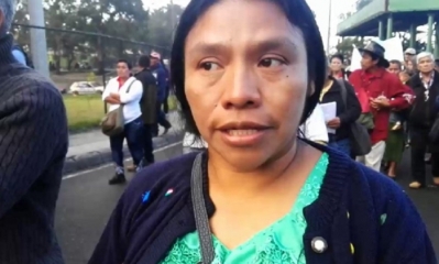 Telma Cabrera Pérez, candidata a la presidencia de Guatemala, la indígena/Foto. RRSS