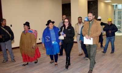 El Ministro de la Presidencia dijo que esa obra, que demandó la inversión de al menos 240 millones de bolivianos