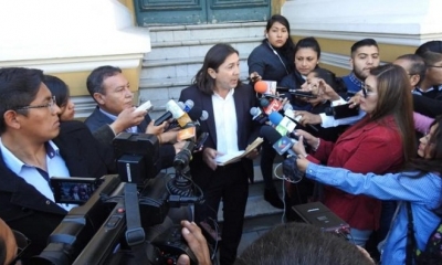 El ciudadano Marcel Rivas que impugnó la candidatura del presidente Evo Morales.