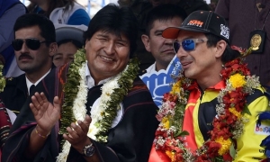 El presidente Evo Morales lamentó en las últimas horas el abandono del piloto boliviano Juan Carlos Salvatierra