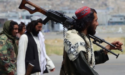Talibanes en Kabul. | EFE