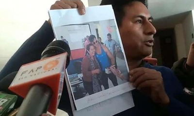 El diputado del MAS Gualberto Arispe.