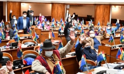 Sesión en la Cámara de Diputados. | @Diputados_Bol