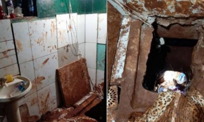 Dos pabellones completos de la cárcel de Pedro Juan Caballero quedaron vacíos tras la fuga de reos. Fotos: elcomercio.com