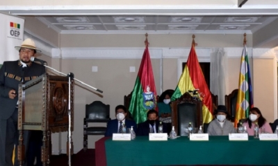El Tribunal Electoral de La Paz rindó cuentas sobre la gestión 2021