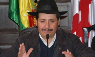 Esteban Urquizu, gobernador de Chuquisaca. Foto: Internet