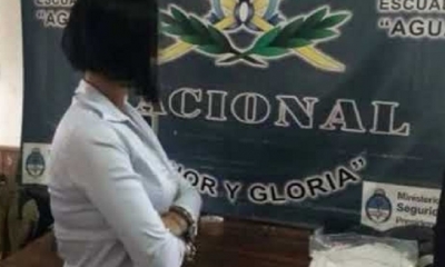 La joven quedó detenida/Foto. RRSS