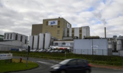 La fábrica de leche infantil del grupo Lactalis en Craon, en el oeste de Francia, en una imagen del 4 de diciembre de 2017