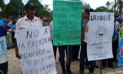 Los vecinos de Palos Blancos protestaron en su último cabildo/Foto. RF