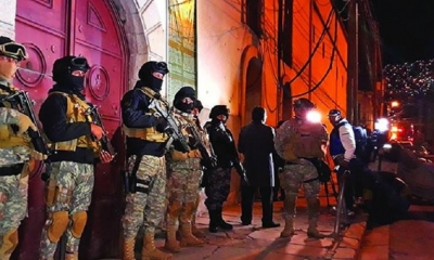 12 reos fueron trasladados a La Paz/Foto. RRSS