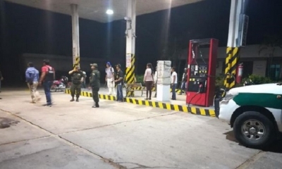 El atraco se produjo la noche del jueves al promedias las 22:00. Foto: EL NORTE