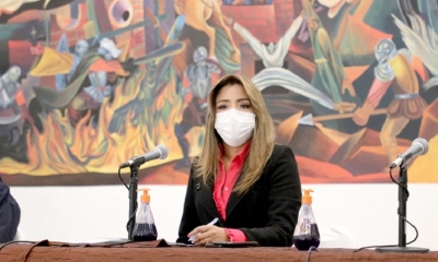 La viceministra de Comunicación, Gabriela Alcón