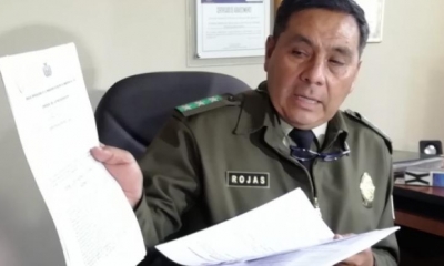 El director nacional de la Felcc, Iván Rojas. | ABI