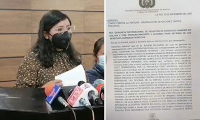 Diputada de CC, representante de Potosí, Lissa Claros