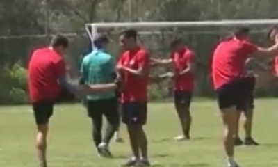 El equipo se prepara con todo para el encuentro/Foto. Captura de pantalla