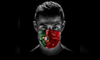 Cristiano Ronaldo envió mensaje de solidaridad contra el coronavirus. | Fuente: Twitter Cristiano Ronaldo