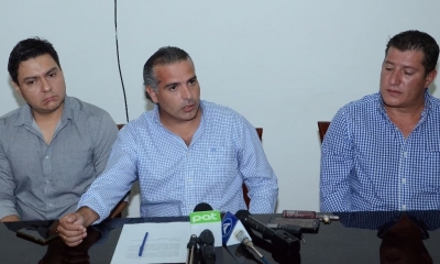 STP en rueda de prensa/Foto. RRSS