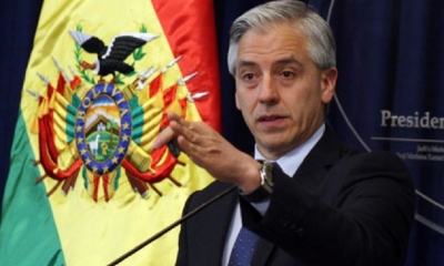 El vicepresidente Álvaro García Linera
