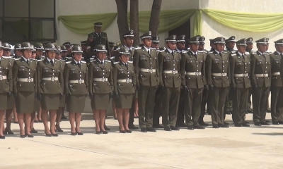 Acto de promoción de los nuevos efectivos policiales