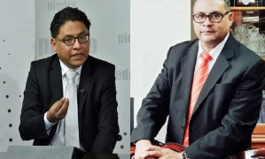 Iván Lima y Franklin Gutiérrez.