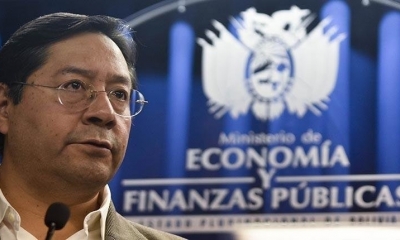 Foto / Archivo : El exministro de Economía, Luis Arce Catacora