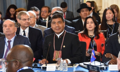 Canciller Fernando Huanacuni/Foto. RRSS