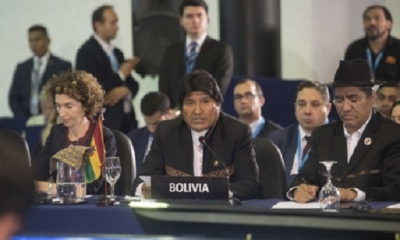 El presidente Evo Morales