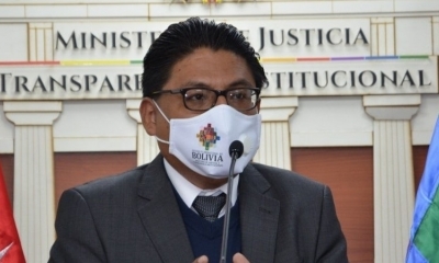 El ministro de Justicia, Iván Lima, afirmó este sábado que Jeanine Áñez es procesada en calidad de exsenadora