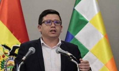 El ministro de Planificación del Desarrollo, Sergio Cusicanqui