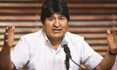 Evo Morales Ayma.